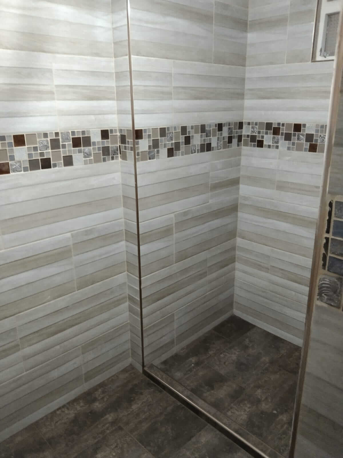 Acabado de pared en madera