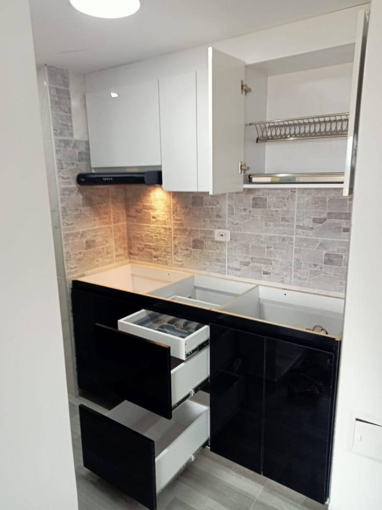 Acabado de pared en madera