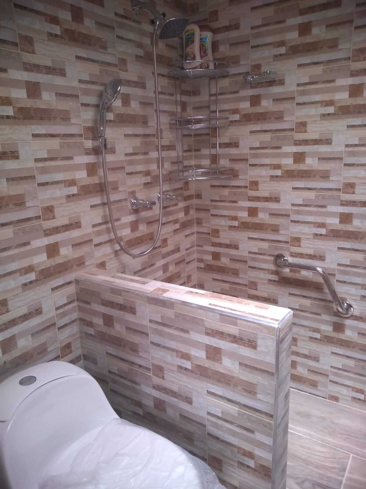 Acabado de pared en madera