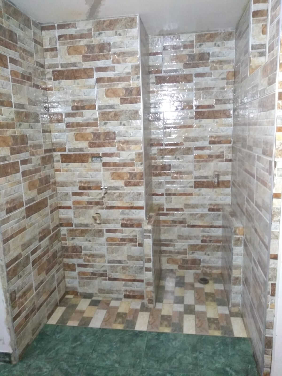 Acabado de pared en madera