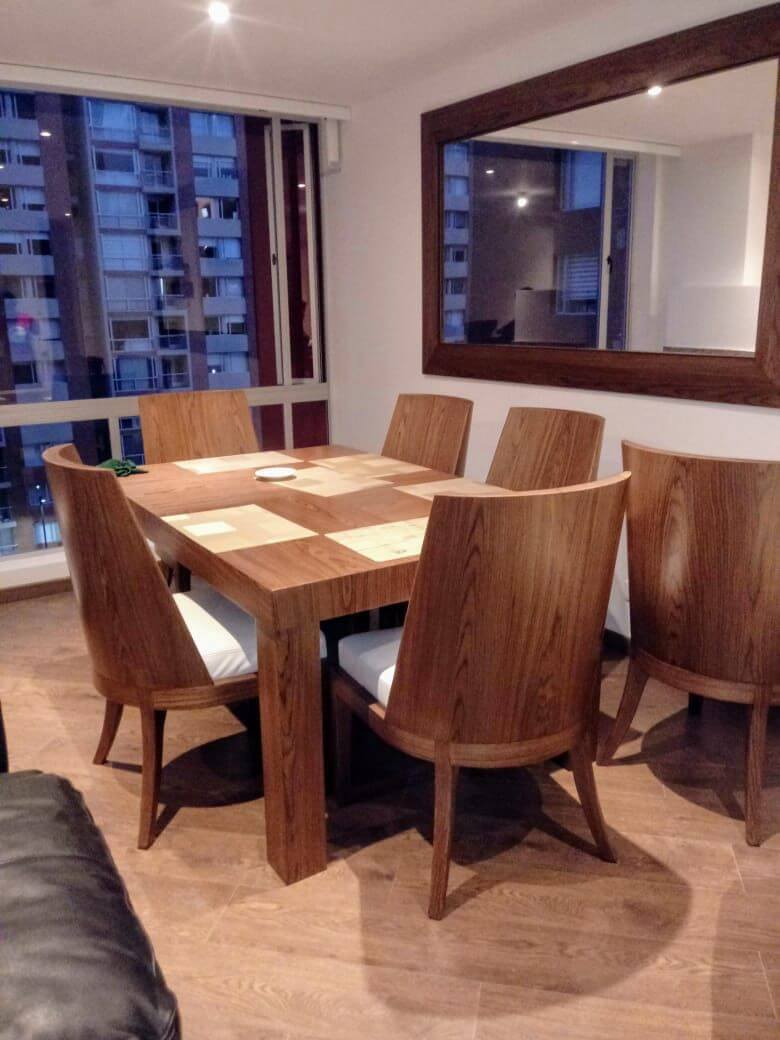 Comedor moderno de madera