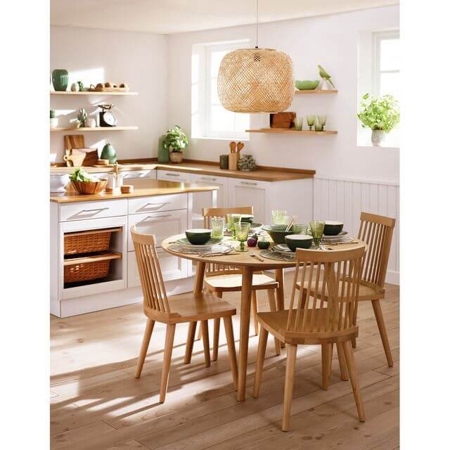 Comedor moderno de madera