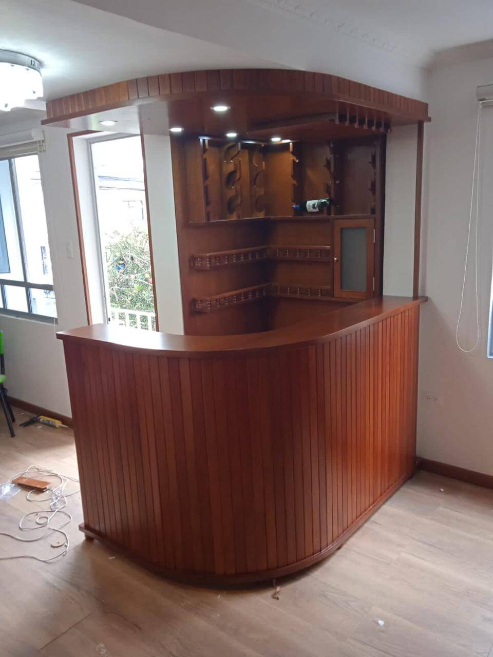 Silla de madera de diseño